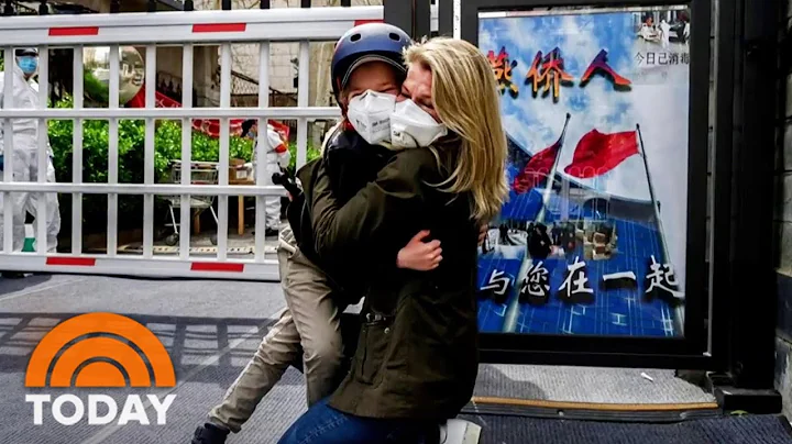 NBC Correspondent Reunites With Her Young Son Afte...