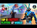 TOP 5 FASTEST PLAYER OF FREE FIREâš âš MOST DANGEROUS PLAYERS OF FREE FIRE TOP 5 FASTEST PLAYER OF FREE FIREâš âš MOST DANGEROUS PLAYERS OF FREE FIRE