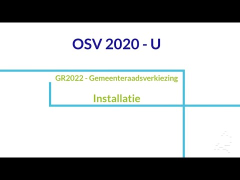 Instructievideo OSV2020-U Installatie, GR2022