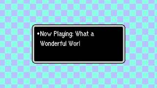 Video-Miniaturansicht von „What A Wonderful World 8-Bit Cover“