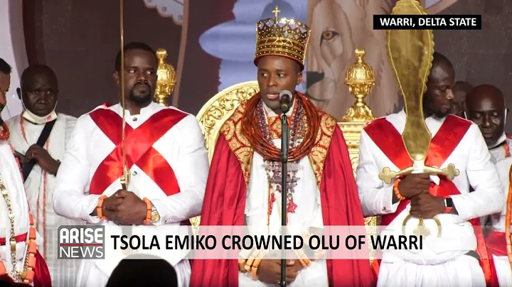 OLU OF WARRI DELIVERS POWERFUL SPEECH AT CORONATION - ARISE NEWS COVERAGE