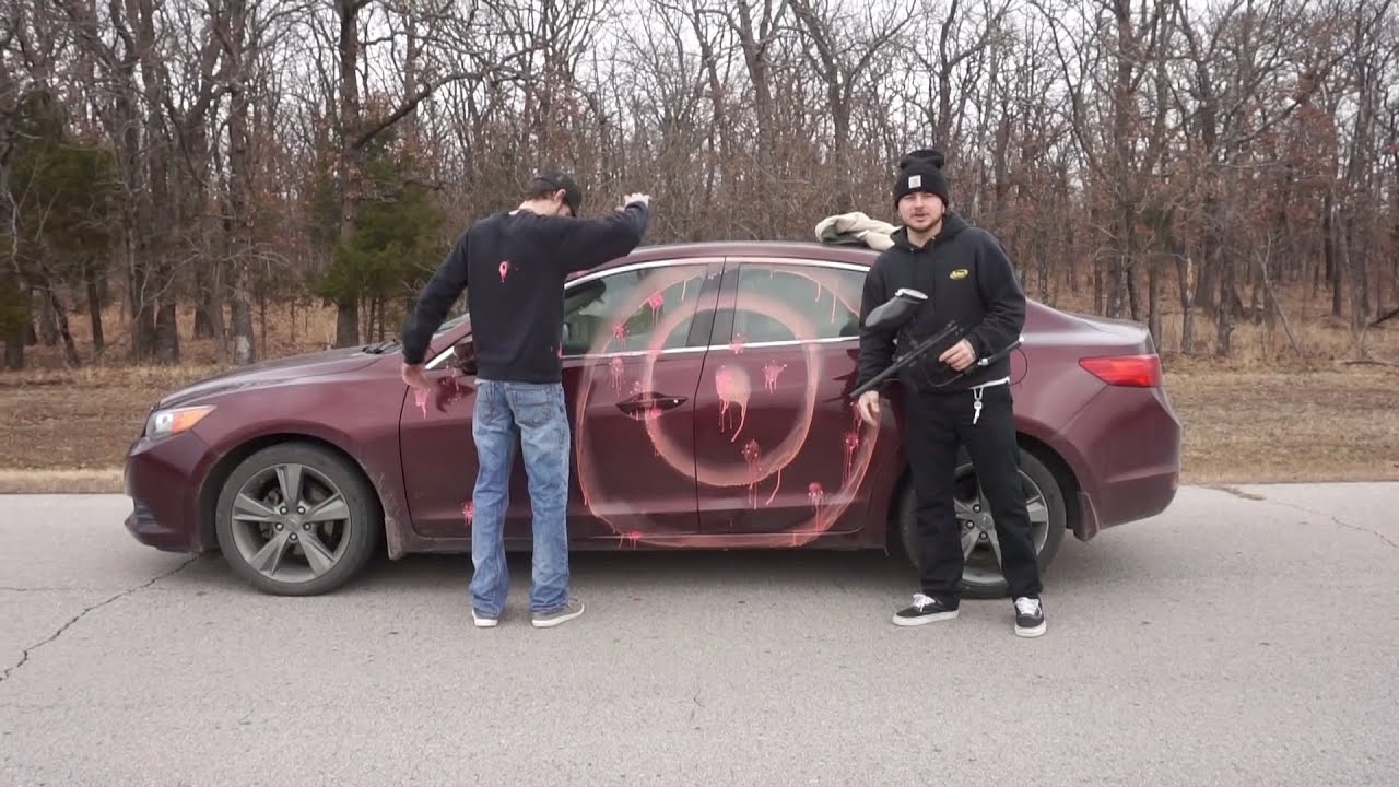 THEY SPRAY PAINTED MY CAR!!! - YouTube
