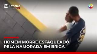 Woman stabs boyfriend to death after fight in the North Zone of São Paulo | #SBTNews