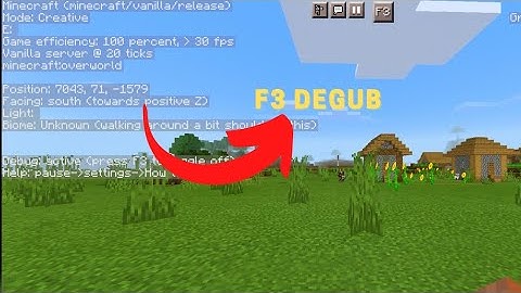 HOW TO DOWNLOAD DEBUG SCREEN IN MINECRAFT PE | F3 key in Minecraft PE |