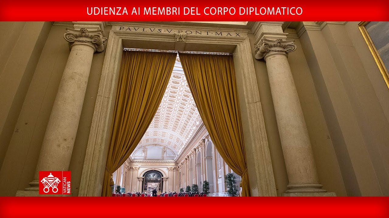 Udienza ai membri del Corpo Diplomatico 09 gennaio 2025 - Papa Francesco