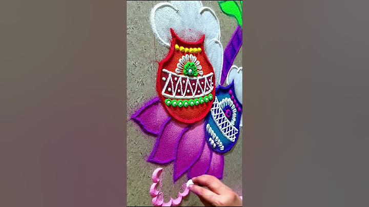 Latest Pongal Pot Rangoli Design | Sankranthi Special Rangoli Design | Bhogi Kundala Muggulu