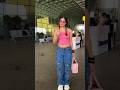 Rasha thadani spotted in airport #shorts #ytshorts