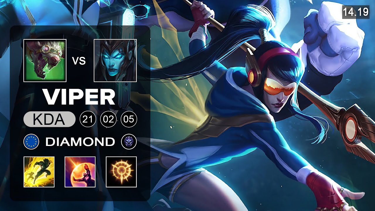 Viper Kalista vs Twitch ADC - EUW Diamond - Patch 14.19 Season 14