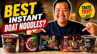 Trying Instant Boat Noodles | Which Brand Taste the Best!