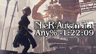 NieR: Automata [A]ny% Speedrun in 1:22:09