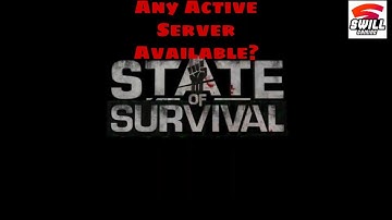 State of Survival | Any active server available? (Android IOS)
