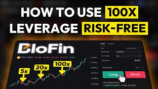 BloFin Trading Strategy explained ✅ Risk-Free 100x Leverage Tutorial
