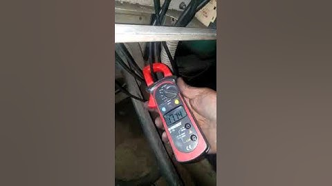 40hp motor load current check at no load