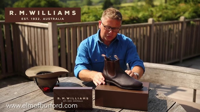 RM Williams Comfort Kangaroo Craftsman Boots- A Hume