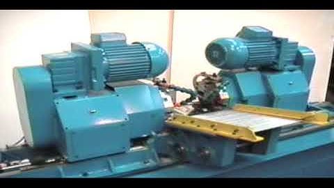 double end threading machine