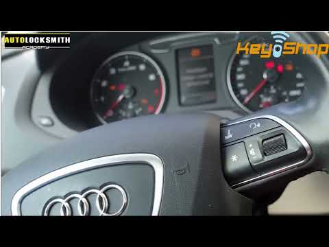 Audi Q3 add key smart key using key tool plus