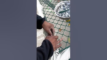 chain link fence assembly process -goodtools to share
