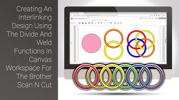 Creating An Interlinking Chain Using The Divide And Weld Functions In Canvas Workspace