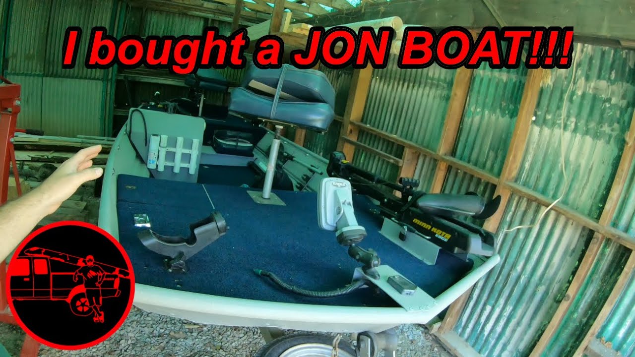 I bought a JON BOAT!!! - YouTube
