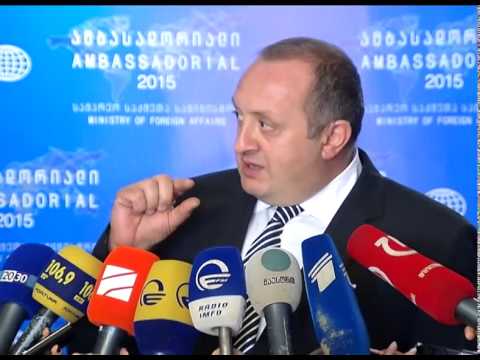 \"ამბასადორიალის\" მონაწილეები საქართველოს პრეზიდენტს შეხვდნენ