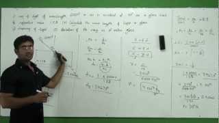 Open Minds - Refraction at a plane surface (Geometrical Optics) - problem 2