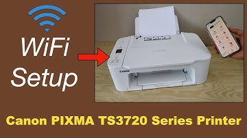 Connect Canon PIXMA TS3720 Printer To Your Smartphone Using Wireless (WiFi Setup).