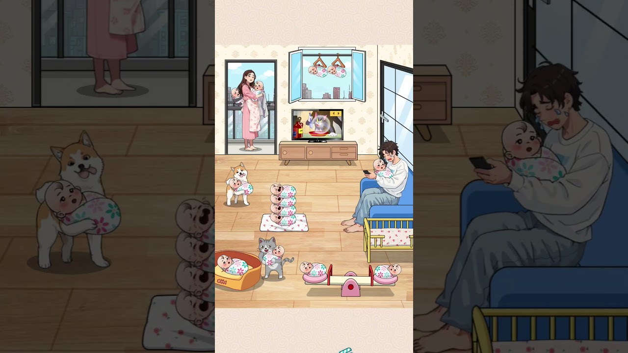 Jumpie playing brain puzzle tricky quest 6 level Childcare 6 уровень ребёнок