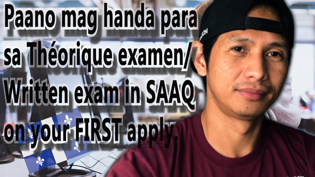 Paano maghanda para written exam in SAAQ (FIRST apply) BUHAYOFW 