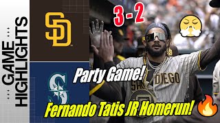 San Diego Padres vs Seattle Mariners [Fernando Tatis JR Homerun] Party Game Highlights | Padres Go !