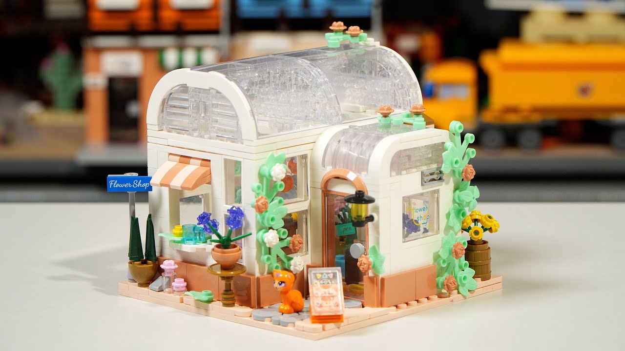 The Florist Flower Shop | Forange FC8515 Brick Review - YouTube