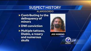 History of suspect involved in Alamogordo shooting