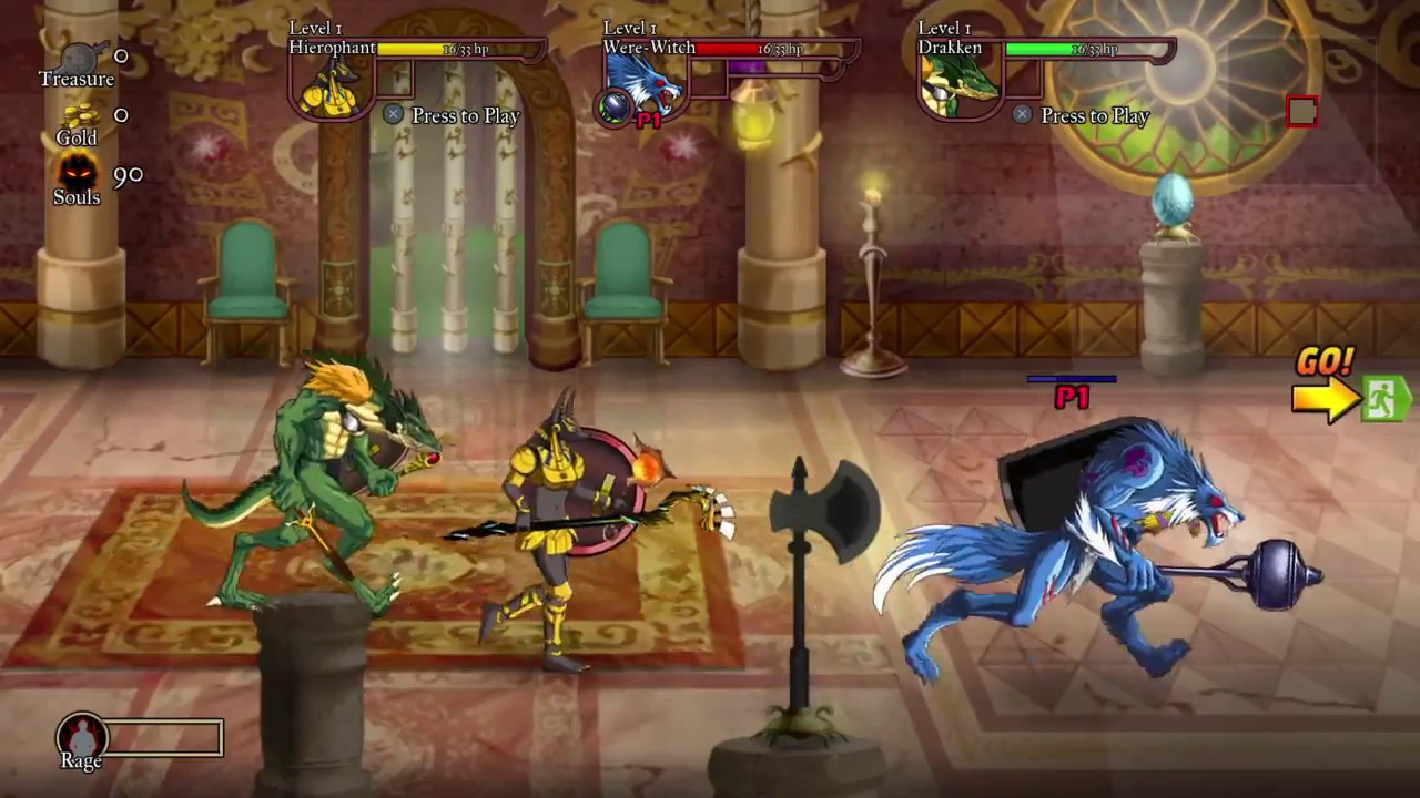 Dungeon Punks PS3 PS4 PSVita XBOne Retro Game - Juego Retro