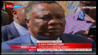 COTU Boss Francis Atwoli offers to mediate as the Doctors strike enters the 2nd Month