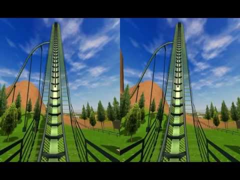 3D американские горки