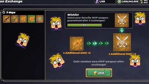 How to get Valk sword in New Weapon exchange event Skyblock BMGO Opkillerbg 😱🤯🙀