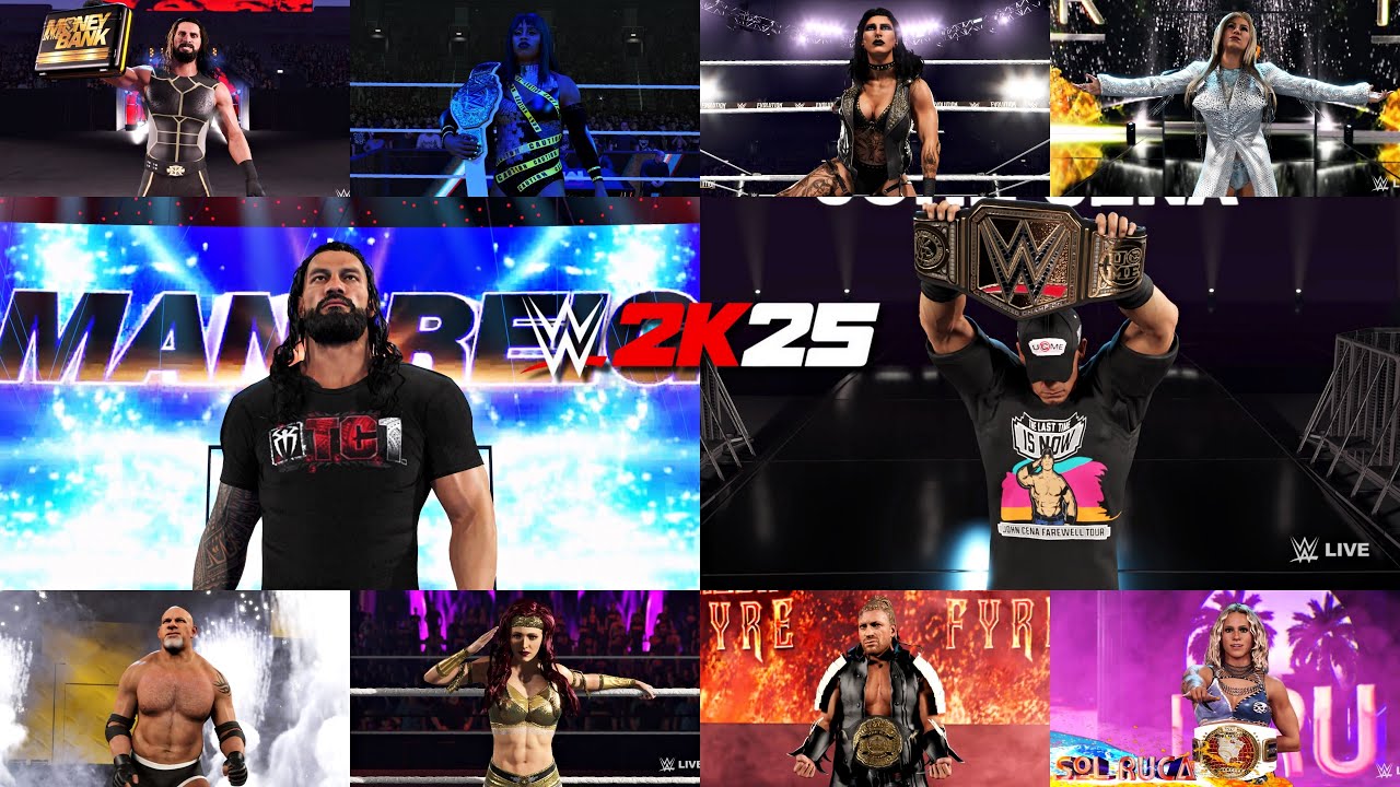 WWE 2K25: CAWS THAT YOU NEED TO DOWNLOAD | COMMUNITY CREATIONS ...