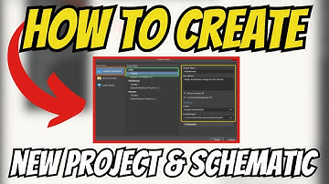 How To Start Your Project and Schematic Document In Altium Designer In 1 MINUTE