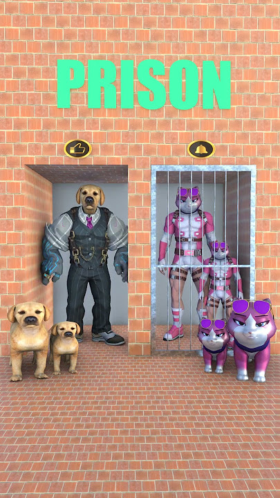 Dogs and cats. Who do you choose to save? #funny #dog #cat #shortvideo
