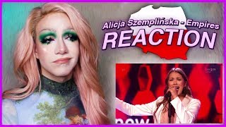 POLAND - Alicja Szemplińska - Empires | Eurovision 2020 REACTION