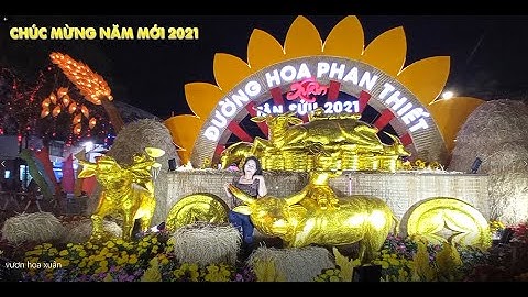 Đường hoa xuân Phan Thiết