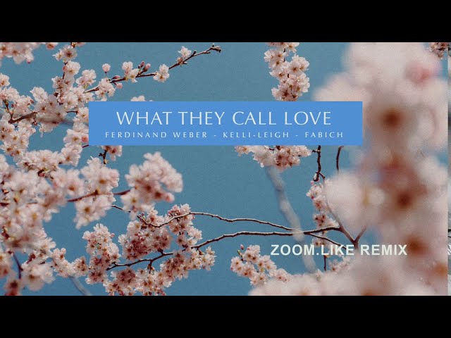What They Call Love (Zoom.Like Remix) - Ferdinand Weber, Kelli-Leigh, Fabich bekijken op YouTube What They Call Love (Zoom.Like Remix) - Ferdinand Weber, Kelli-Leigh, Fabich bekijken op YouTube
