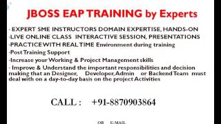 JBOSS EAP Online Training