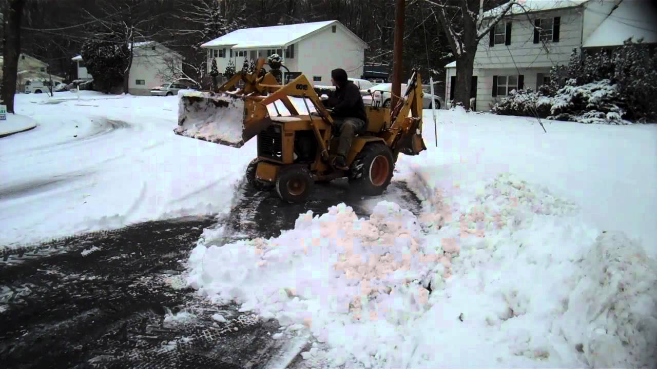 Ingersoll 6018 snow removal YouTube