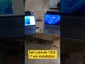 Dell Latitude 7420 i7 win installation
