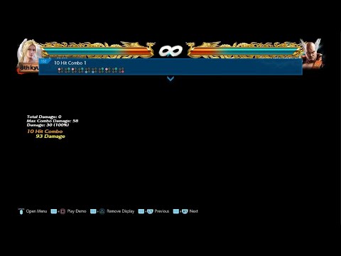 Nina 10 hit combo - TEKKEN 7