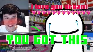 💚 George motivating Dream for 5 minutes straight! (Ft. Sapnap) 💚 (VERY SWEET)