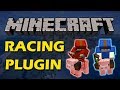 Compete against your friends in Minecraft with Racing Plugin