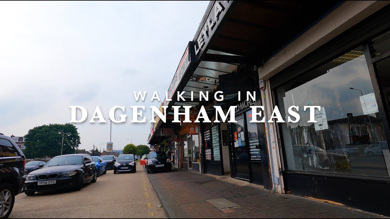 Walking in Dagenham East - Rainham Road - East London Formerly Essex ...