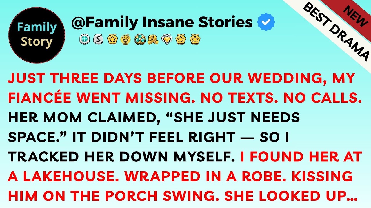 Just Three Days Before Our Wedding, My Fiancée Went Missing. No Texts. No Calls. Her Mom Claimed,...