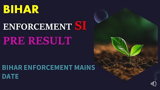 bihar enforcment pt result and cutoff , mains exam bihar enforcement si exam #biharsimainsresult2020